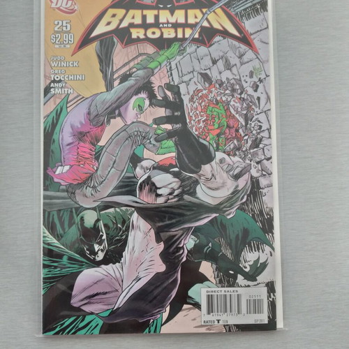 Batman and Robin #25 comic book like new, English paperback
