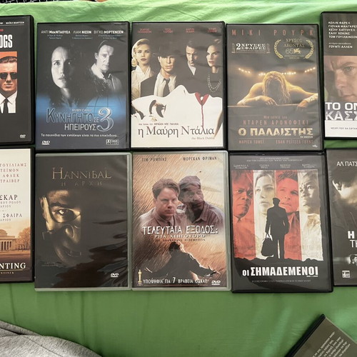 DVD collection like new, 38 slim cases with popular movies
