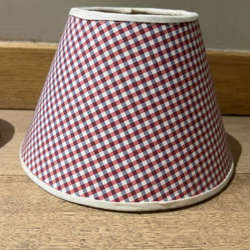 Set of 2 fabric lampshades for table lamps new