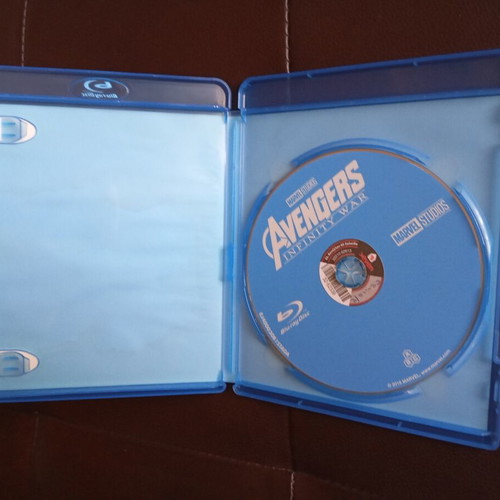 The Avengers Infinity War Blu-Ray used with Greek subtitles