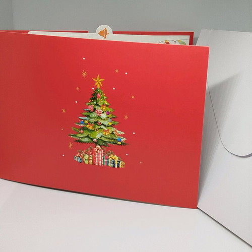 3D Christmas card new with beautiful design