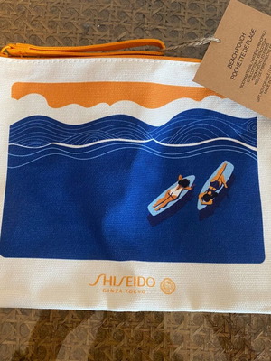 Νέα τσάντα παραλίας Shiseido beach pouch