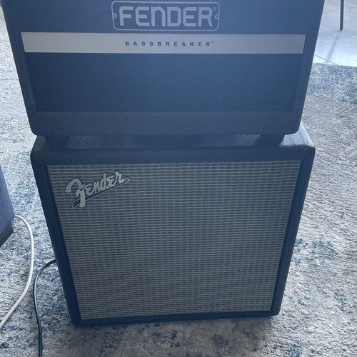Fender Bassbreaker 007 Head and SC112 Enclosure used tube amp set
