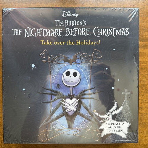 The Nightmare Before Christmas Board Game new, sealed, English