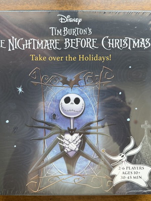 The Nightmare Before Christmas Board Game new, sealed, English