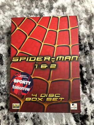 Spider Man 1 & 2 DVD μεταχειρισμένο, box set