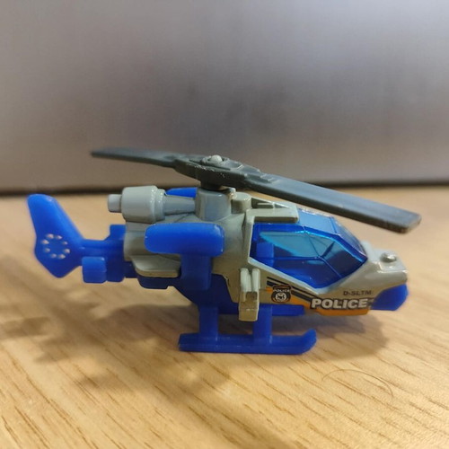 Hotwheels Matchbox Police Helicopter used