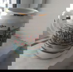 Δύο mugs για μπύρα από Γερμανία απο Μόναχο και Memingen Αυτό από το μόναχο έχει χρυσές λεπτομέρειες