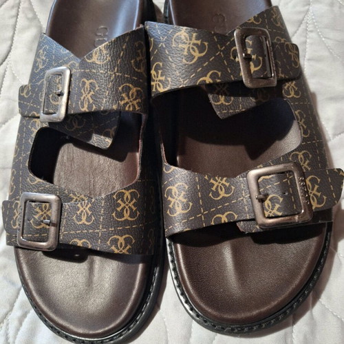 Guess sandals new, brown, size 44