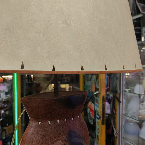 Table lamp used, height 70cm