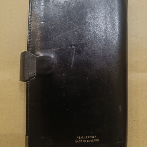 Sharp IQ-7000 organiser vintage, used with leather case