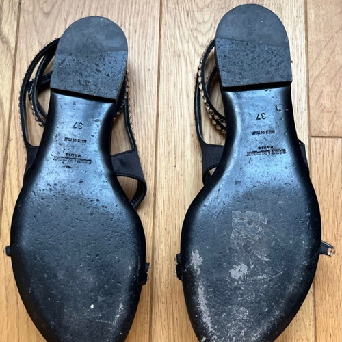 Saint Clair sandals like new, size 37, black