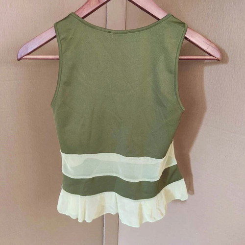 Project khaki sleeveless top used, size Small