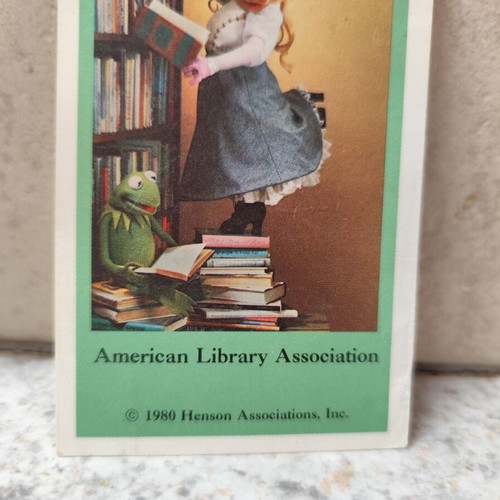 Vintage bookmark from 1980 like new