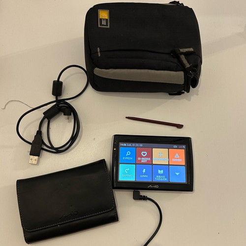 Mio Moov S505 GPS used, works with cable or battery replacement