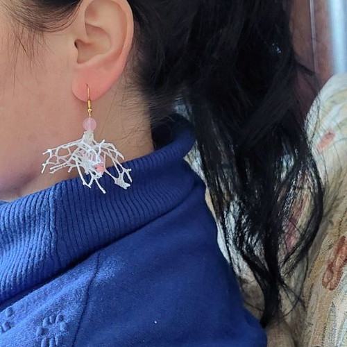 Handmade earrings new with care and love