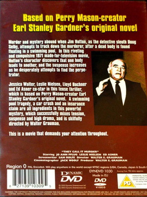 They Call It Murder DVD δραματική ταινία θρίλερ με Leslie Nielsen