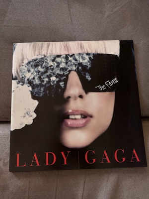 Lady Gaga The Fame 15th Anniversary Limited Translucent Light LP like new