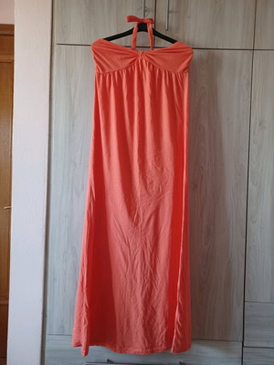 Summer dress like new, coral color