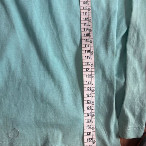 Cotton maxi dress L new, greenish color