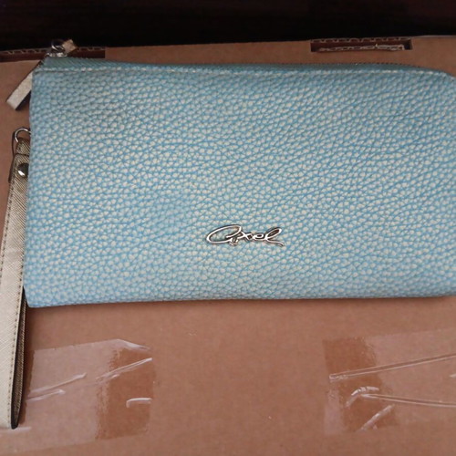 Axel small handbag wallet used, blue
