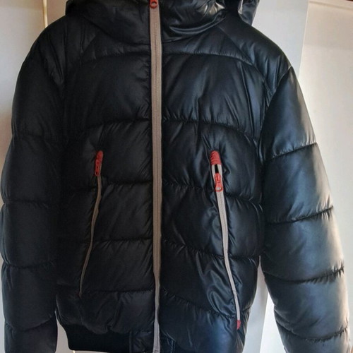 Benetton puffer jacket XXL like new, black