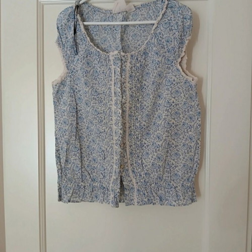 H&M Women's Summer Shirt like new, blue, size L