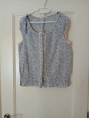 H&M Women's Summer Shirt like new, blue, size L