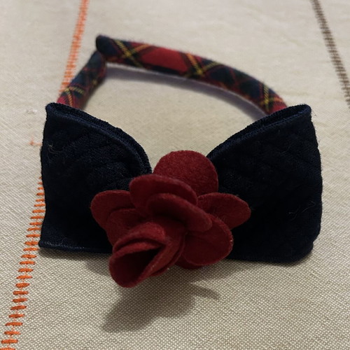 Children's winter headbands like new, set of two wool fabric