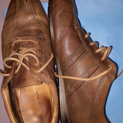 Zara Man Men's Shoes Used Size 45 Brown