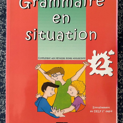 French learning grammar book like new
