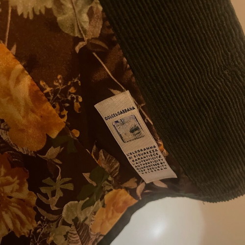 Dolce and Gabbana jacket used, olive green, sizes L and XL