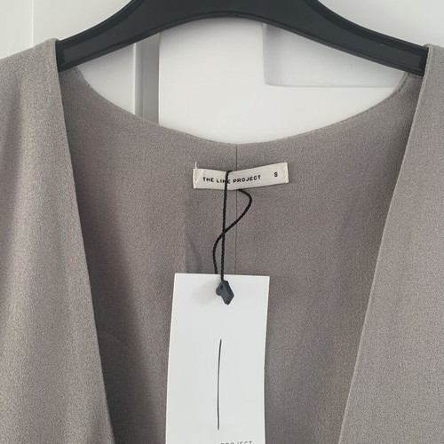 Dress The Line Project gray size S new with deep V neckline
