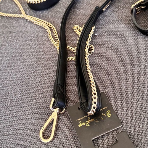 Set collar and leashes for medium dog up to 4kg, new