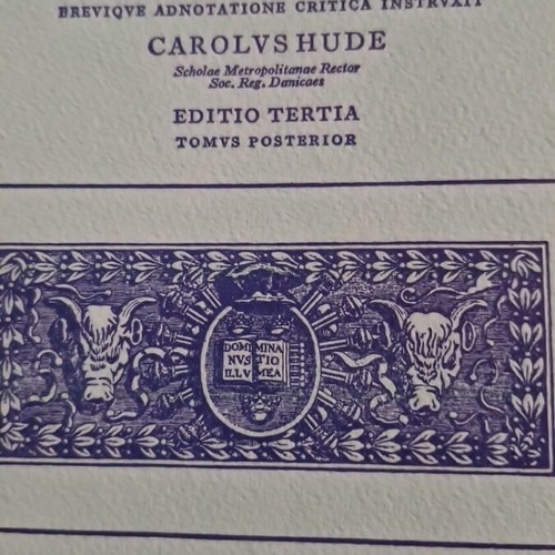 Herodoti Historiae Oxford Classical Texts like new, Greek edition