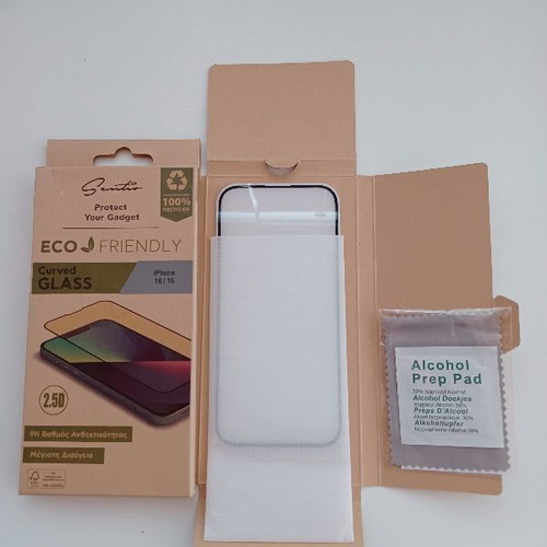 Sentio Tempered Glass 2.5D for iPhone 16 15 new