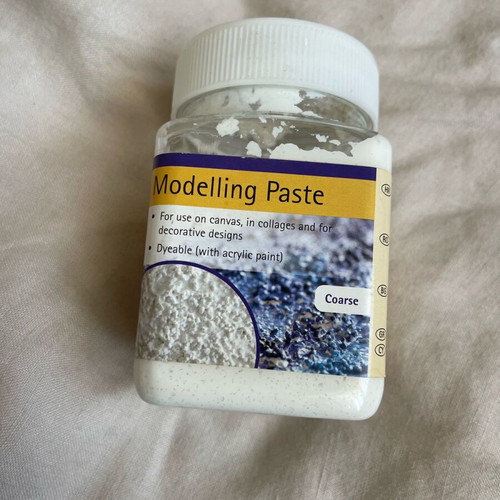 Modeling paste used for modeling