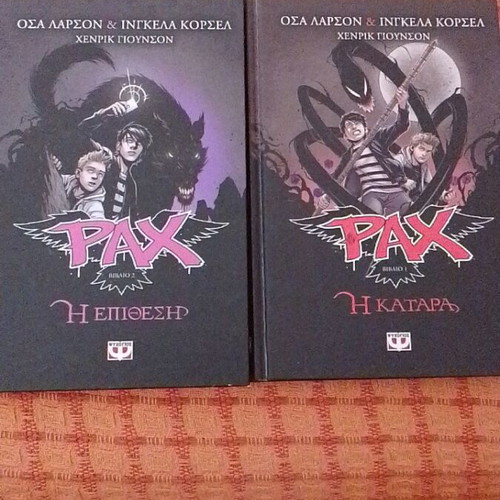 Pax books used, pack of 2