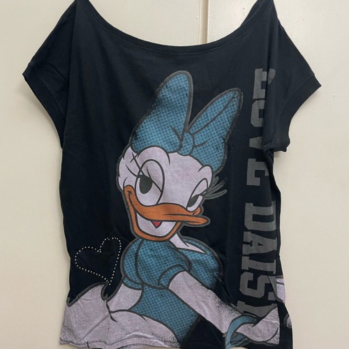 Disney Daisy Duck blouse used, size L