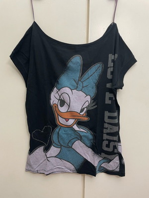 Disney Daisy Duck blouse used, size L
