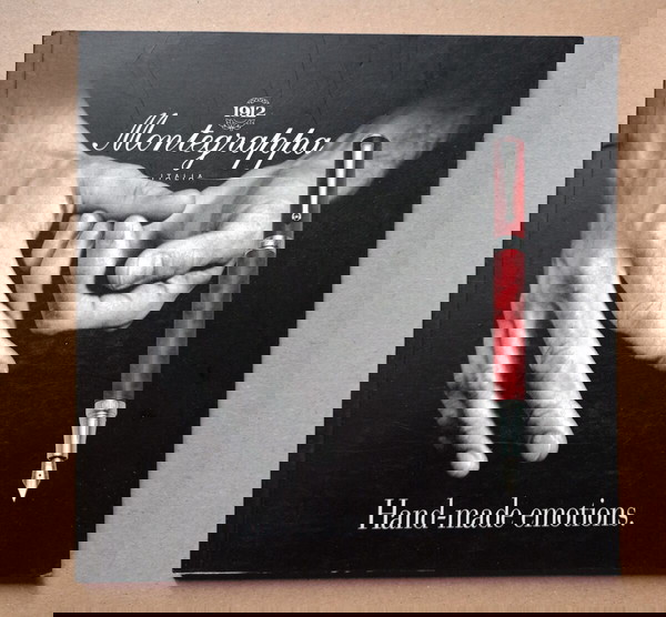 Βιβλιαράκι "MONTEGRAPPA (PENS), 1912, ITALIA", HAND-MADE EMOTIONS. Συλλογές με RESIN, LICENSING κ.α.