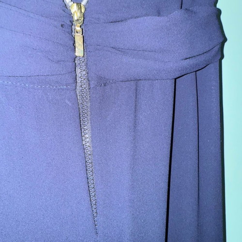 Zini blue elegant long skirt like new, size S