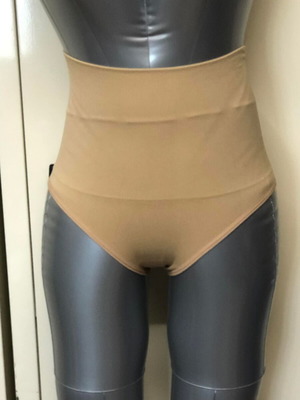 High-waisted underwear new, beige color, size S/M