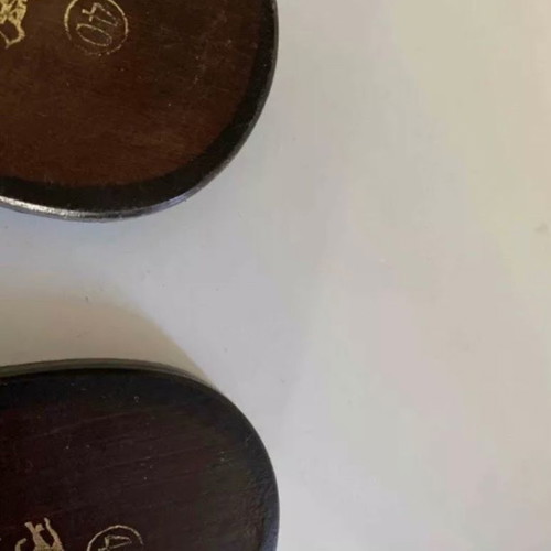 Polo Greenwich Club leather slippers used, size 40