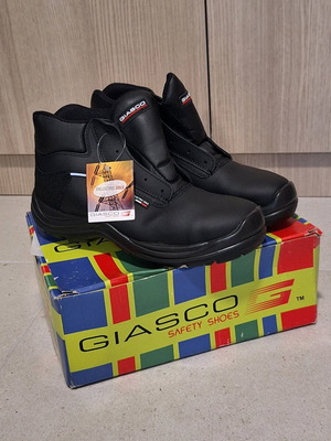 Giasco Edison waterproof safety boot S3 new, size 43, black