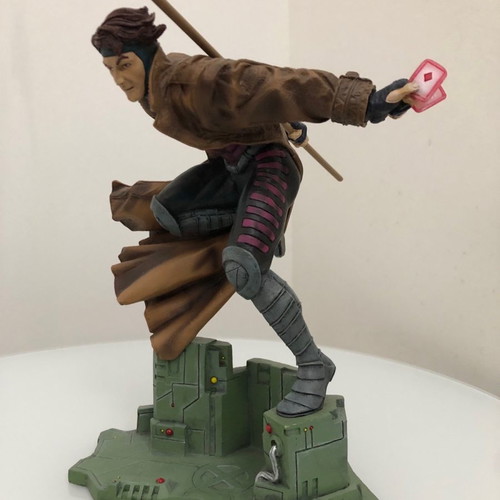 Gambit X-Men Jim Lee Statue Modern Era 8 Inches new