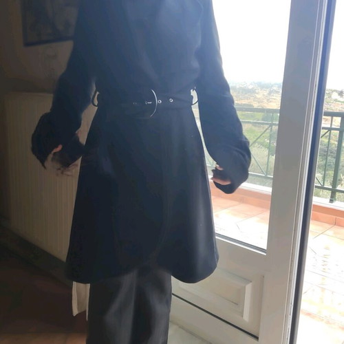 Ashley Brooke wool coat like new, black