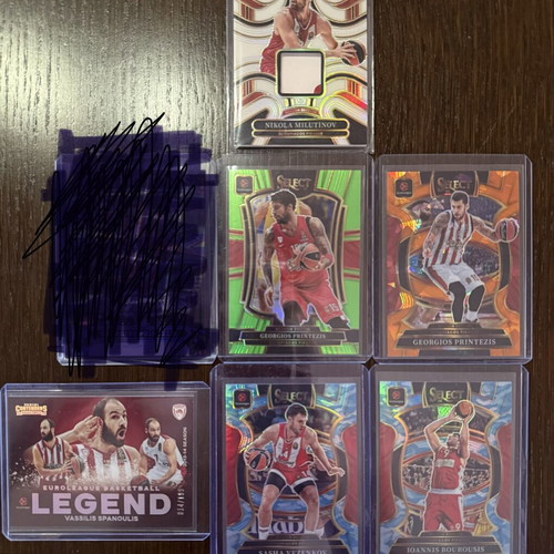 Olympiacos numbered patch lot, like new