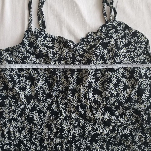 Kiabi top new, black and white, size XS
