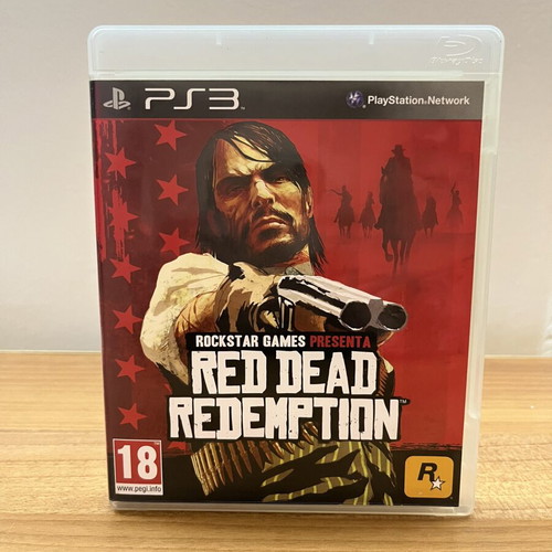 Red Dead Redemption PS3 game used with booklet and map